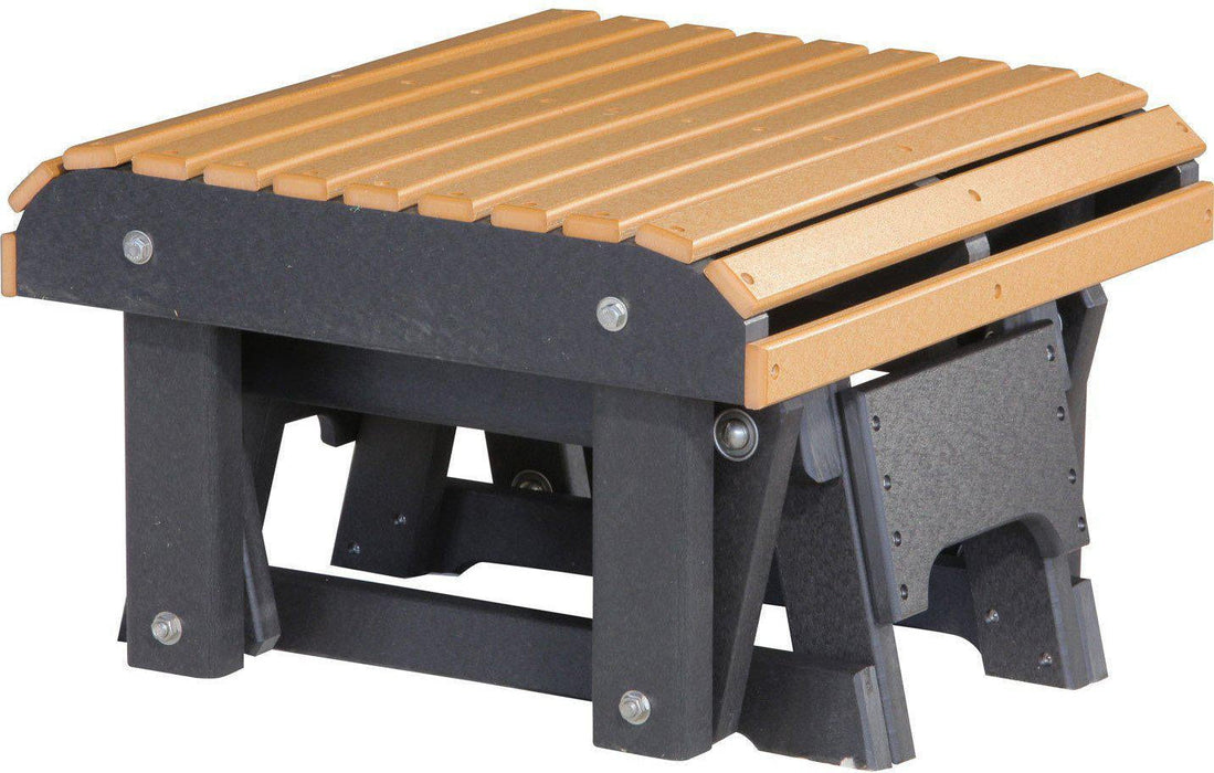 LuxCraft Recycled Plastic Glider Footrest  - LEAD TIME TO SHIP 7 BUSINESS DAYS OR LESS