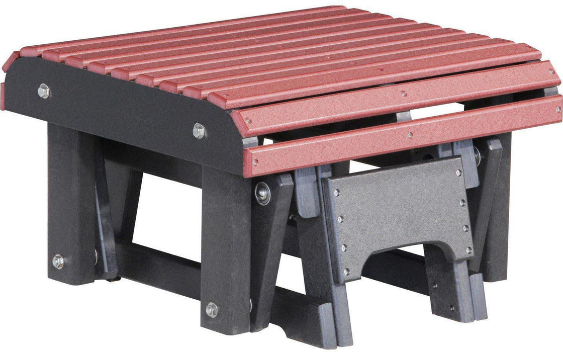 LuxCraft Recycled Plastic Glider Footrest  - LEAD TIME TO SHIP 7 BUSINESS DAYS OR LESS