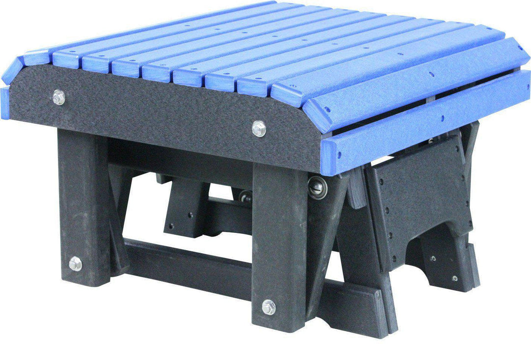 LuxCraft Recycled Plastic Glider Footrest  - LEAD TIME TO SHIP 7 BUSINESS DAYS OR LESS