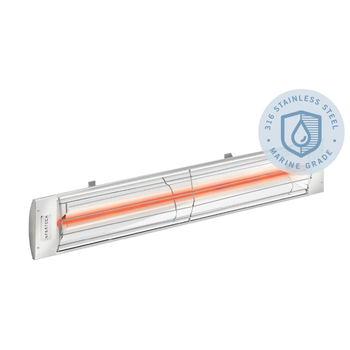 Infratech CD Series 48-Inch 5200 Watt Dual Element Marine Grade Infrared Electric Heater