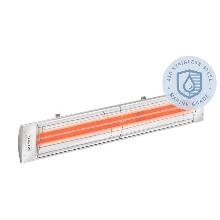 Infratech CD Series 61-Inch 6000 Watt Dual Element Marine Grade Electric Heater