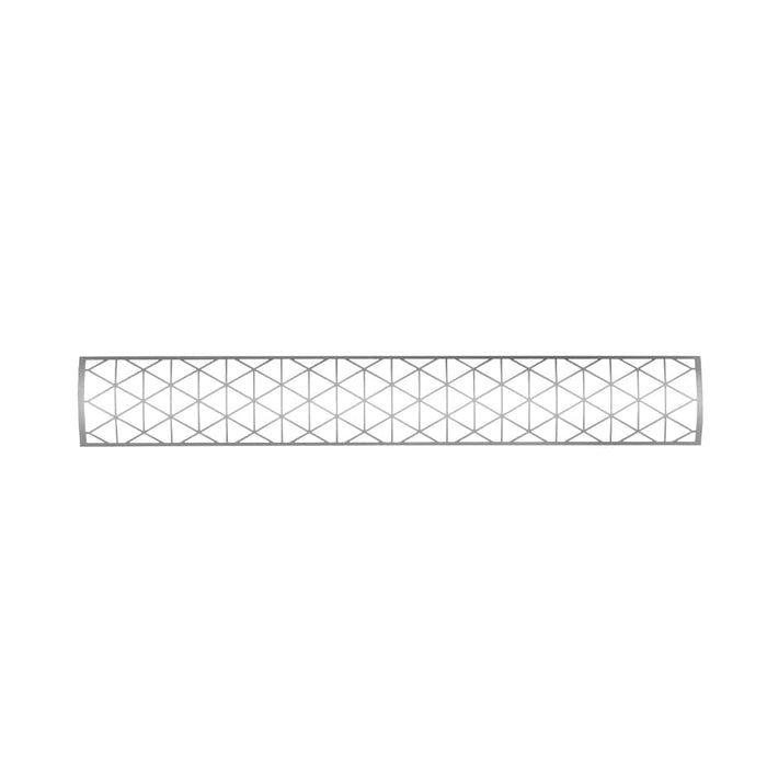 Infratech Motif C Series 2600 Watt 48-Inch Single Element Electric Heater with Contemporary Fascia
