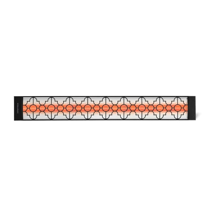 Infratech Motif C Series 3000 Watt 61-Inch Single Element Electric Heater with Mediterranean Fascia
