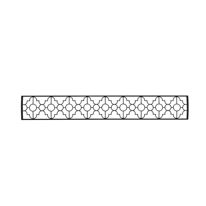 Infratech Motif C Series 3000 Watt 61-Inch Single Element Electric Heater with Mediterranean Fascia