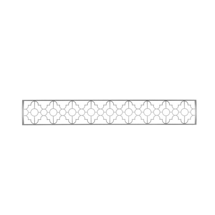 Infratech Motif C Series 3000 Watt 61-Inch Single Element Electric Heater with Mediterranean Fascia