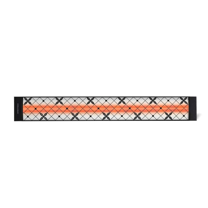 Infratech Motif CD Series 4000 Watt 39-Inch Dual Element Electric Heater with Traditional Fascia