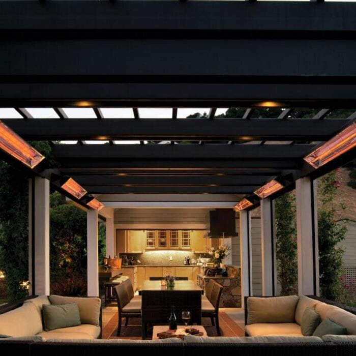 Infratech W Series 33-Inch 1500 Watt Single Element Infrared Electric Heater