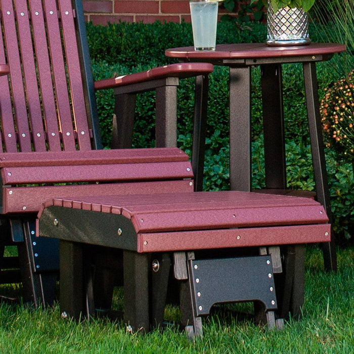 LuxCraft Recycled Plastic Glider Footrest  - LEAD TIME TO SHIP 7 BUSINESS DAYS OR LESS