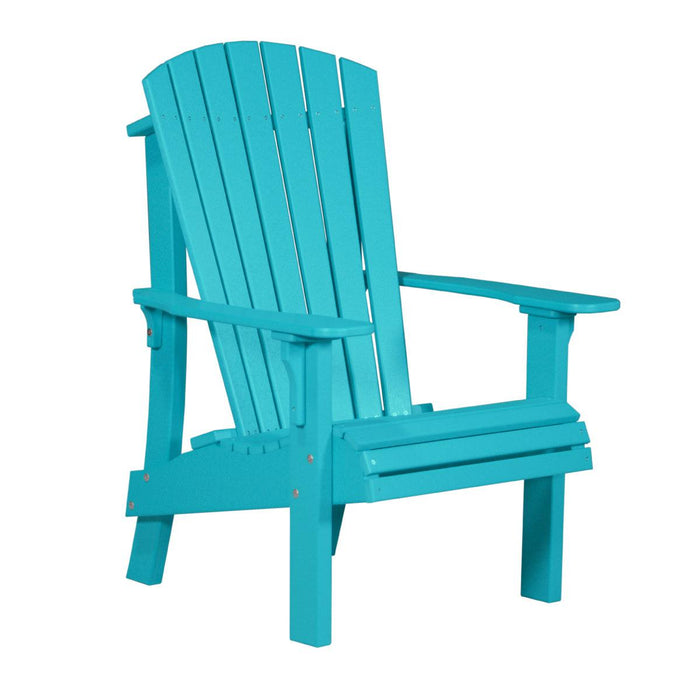 LuxCraft Recycled Plastic Royal Adirondack Chair with Elevated Seat Height  - LEAD TIME TO SHIP 7 BUSINESS DAYS OR LESS