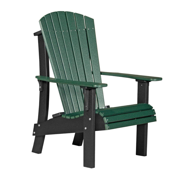 LuxCraft Recycled Plastic Royal Adirondack Chair with Elevated Seat Height  - LEAD TIME TO SHIP 7 BUSINESS DAYS OR LESS
