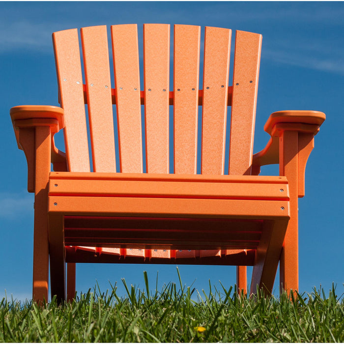 LuxCraft Recycled Plastic Deluxe Adirondack Chair  - LEAD TIME TO SHIP 7 BUSINESS DAYS OR LESS