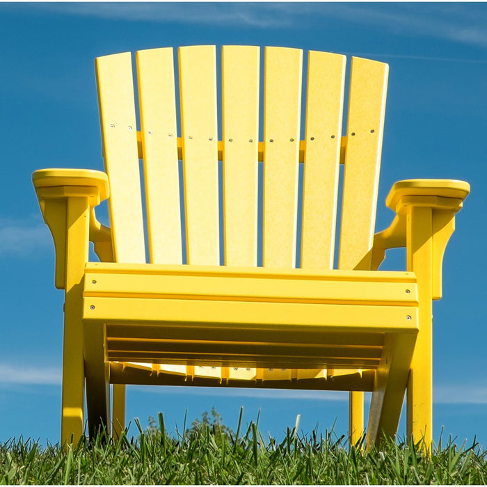 LuxCraft Recycled Plastic Deluxe Adirondack Chair  - LEAD TIME TO SHIP 7 BUSINESS DAYS OR LESS