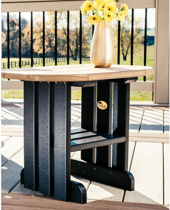 LuxCraft Recycled Plastic End Table  - LEAD TIME TO SHIP 7 BUSINESS DAYS OR LESS
