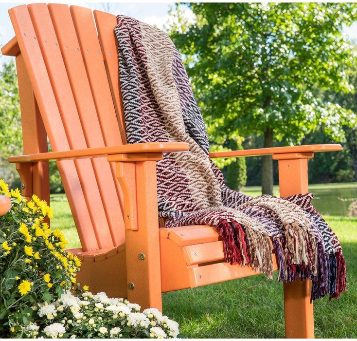LuxCraft Recycled Plastic Royal Adirondack Chair with Elevated Seat Height  - LEAD TIME TO SHIP 7 BUSINESS DAYS OR LESS