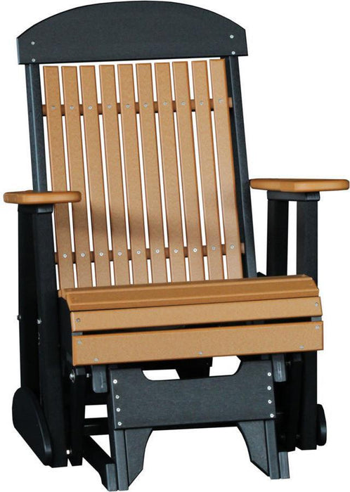 LuxCraft Classic Highback Recycled Plastic 2ft Glider Chair  - LEAD TIME TO SHIP 7 BUSINESS DAYS OR LESS
