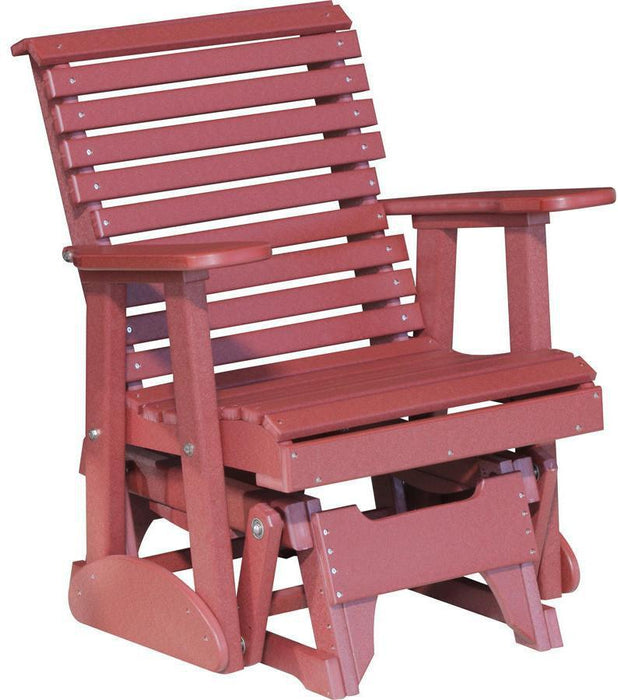 LuxCraft Rollback Recycled Plastic 2ft Plain Glider Chair - LEAD TIME TO SHIP 7 BUSINESS DAYS OR LESS
