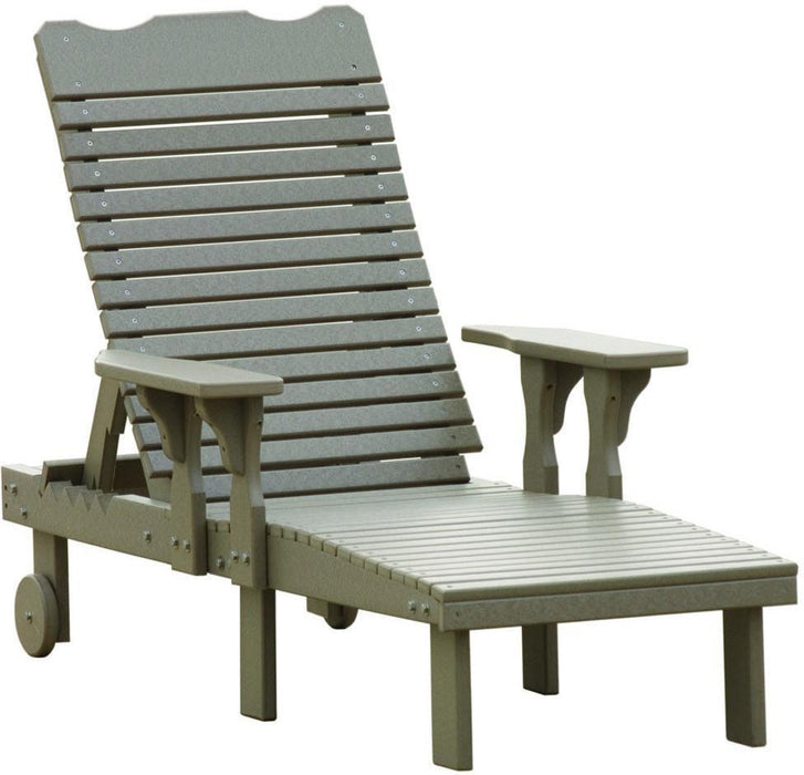 LuxCraft Recycled Plastic Lounge Chair  - LEAD TIME TO SHIP 7 BUSINESS DAYS OR LESS