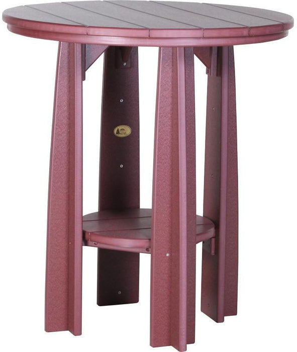 LuxCraft Recycled Plastic Counter Height 36" Balcony Table  - LEAD TIME TO SHIP 7 BUSINESS DAYS OR LESS