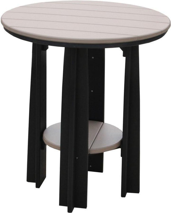 LuxCraft Recycled Plastic Counter Height 36" Balcony Table  - LEAD TIME TO SHIP 7 BUSINESS DAYS OR LESS