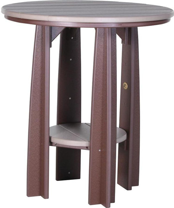 LuxCraft Recycled Plastic Counter Height 36" Balcony Table  - LEAD TIME TO SHIP 7 BUSINESS DAYS OR LESS