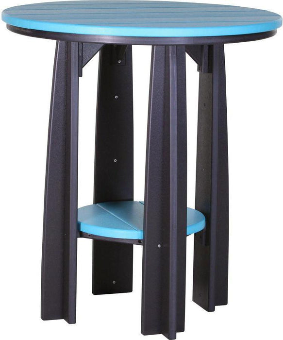 LuxCraft Recycled Plastic Counter Height 36" Balcony Table  - LEAD TIME TO SHIP 7 BUSINESS DAYS OR LESS