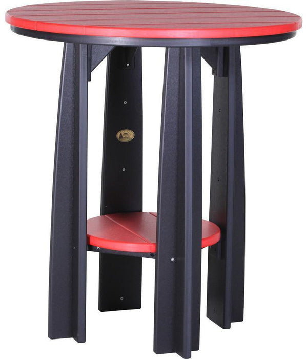 LuxCraft Recycled Plastic Counter Height 36" Balcony Table  - LEAD TIME TO SHIP 7 BUSINESS DAYS OR LESS