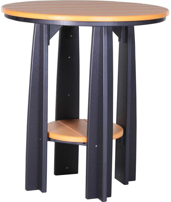 LuxCraft Recycled Plastic Counter Height 36" Balcony Table  - LEAD TIME TO SHIP 7 BUSINESS DAYS OR LESS
