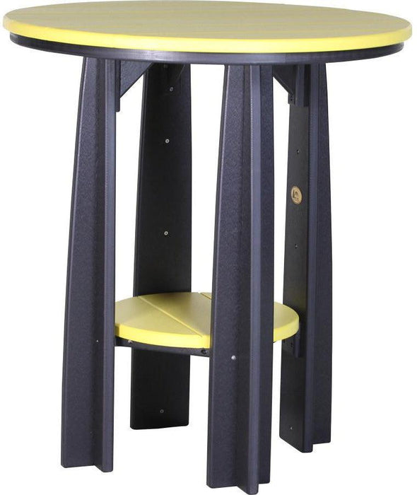 LuxCraft Recycled Plastic Counter Height 36" Balcony Table  - LEAD TIME TO SHIP 7 BUSINESS DAYS OR LESS