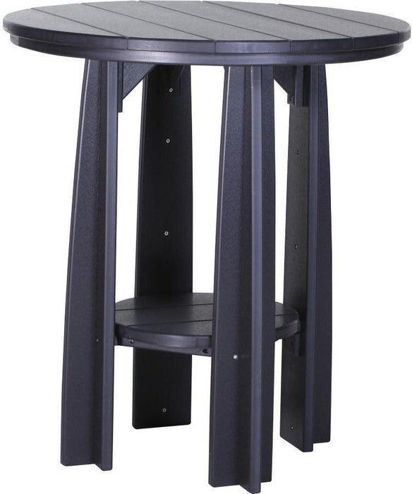 LuxCraft Recycled Plastic Counter Height 36" Balcony Table  - LEAD TIME TO SHIP 7 BUSINESS DAYS OR LESS