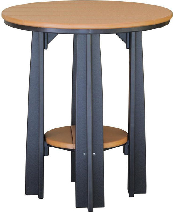 LuxCraft Recycled Plastic Counter Height 36" Balcony Table  - LEAD TIME TO SHIP 7 BUSINESS DAYS OR LESS