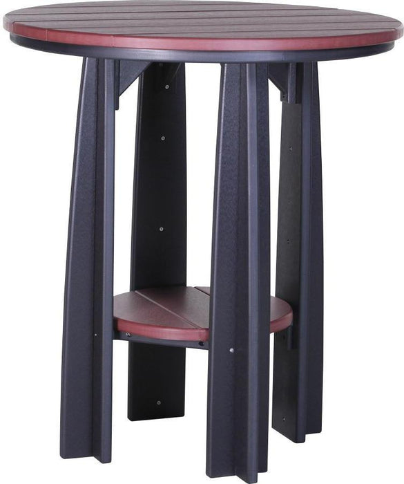 LuxCraft Recycled Plastic Counter Height 36" Balcony Table  - LEAD TIME TO SHIP 7 BUSINESS DAYS OR LESS