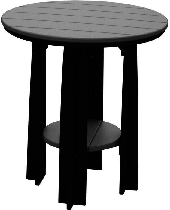 LuxCraft Recycled Plastic Counter Height 36" Balcony Table  - LEAD TIME TO SHIP 7 BUSINESS DAYS OR LESS