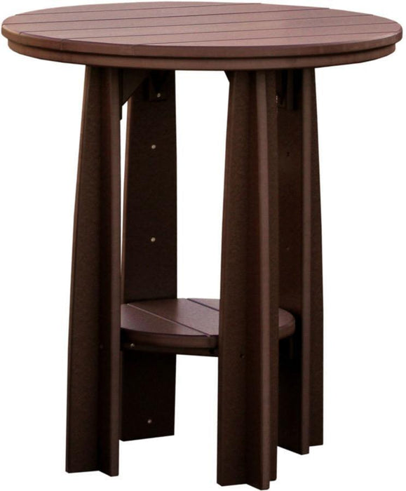 LuxCraft Recycled Plastic Counter Height 36" Balcony Table  - LEAD TIME TO SHIP 7 BUSINESS DAYS OR LESS
