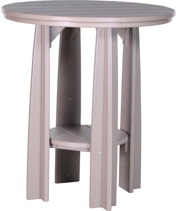 LuxCraft Recycled Plastic Counter Height 36" Balcony Table  - LEAD TIME TO SHIP 7 BUSINESS DAYS OR LESS