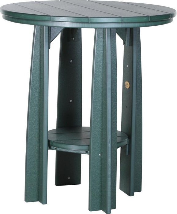 LuxCraft Recycled Plastic Counter Height 36" Balcony Table  - LEAD TIME TO SHIP 7 BUSINESS DAYS OR LESS